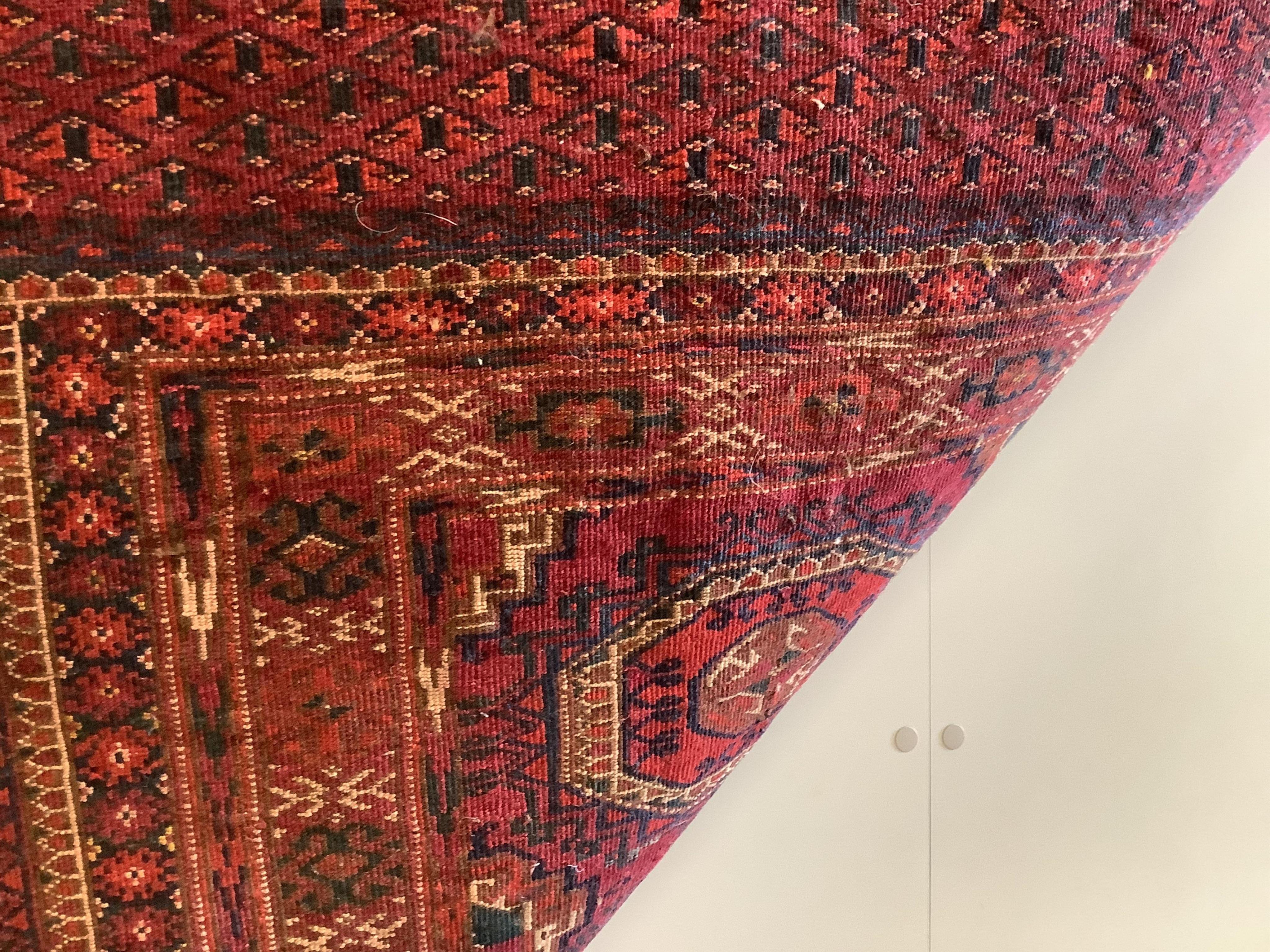 A pair of Tekke rugs and anoth Tekke rug